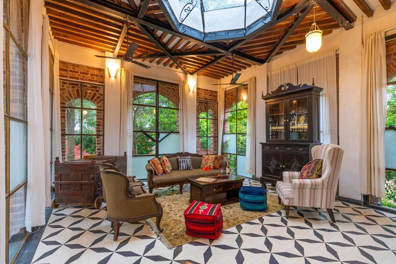 Stayvista'S Peepal Haveli - Rustic Kothi With Terrace, Breathtaking View & Bonfire Narainpur  Ngoại thất bức ảnh